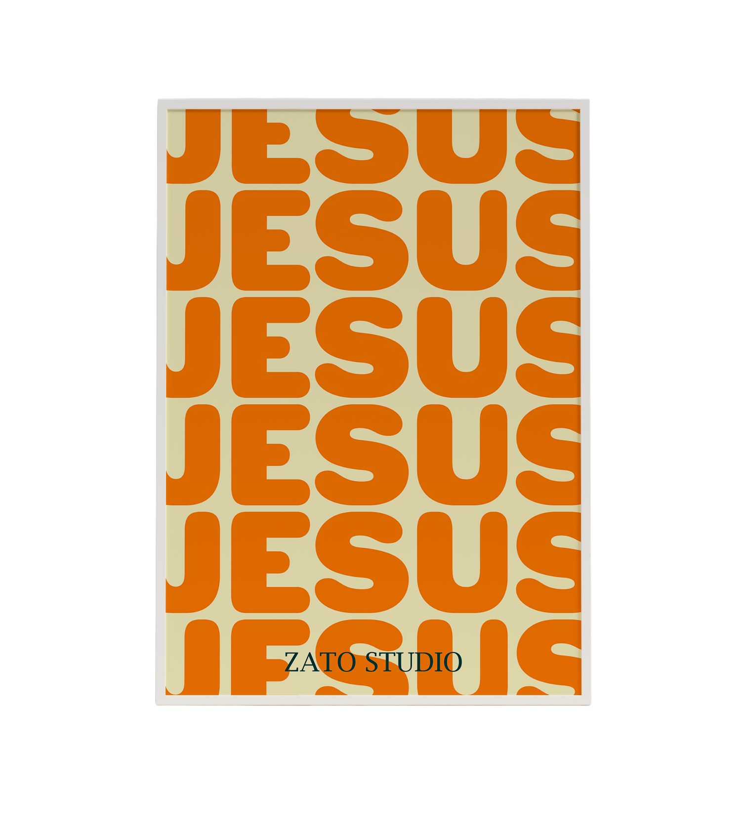 Affiche décoration chrétienne - Jesus